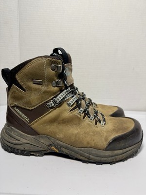 Merrell Women Phaserbound 2 Tall Waterproof Brown Hiking Boots Sz 9  J32706