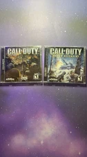 Call of Duty & United Offensive Expansion Pack PC Game set of 2 2005 COD