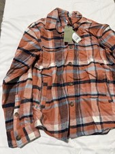 Goodfellow Co Men's Heavyweight Plaid Flannel Shirt Jacket Size Medium NWT