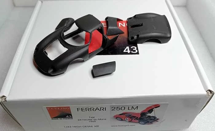 FERRARI 250LM VINCITORE 24h Le Mans 1965 KIT di MONTAGGIO FEELING43 scala 1/43 - Immagine 3 di 4