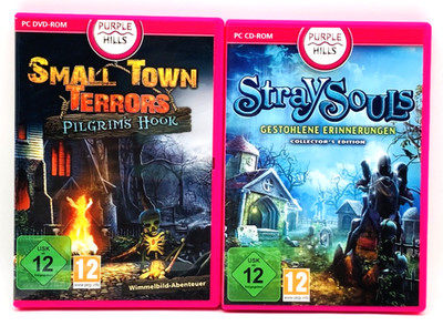 Bundle Wimmelbild Small Town Terrors Pilgrims Hook und Stray Souls 2 PC CD-ROM