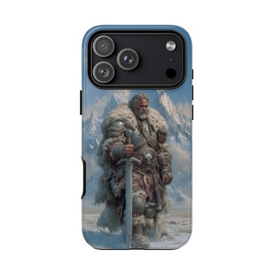 Phone Ink - iPhone / Galaxy / Pixel Case - Barbarian Warrior Blizzard
