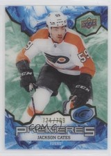 2021-22 Upper Deck Ice Ice Premieres Green 724/799 Jackson Cates #154 0nr3