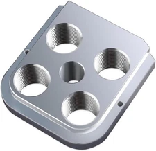 Tool Head Billet(1SET) Compatible w Dillon RL 550B/550C Press Not Compatible XL