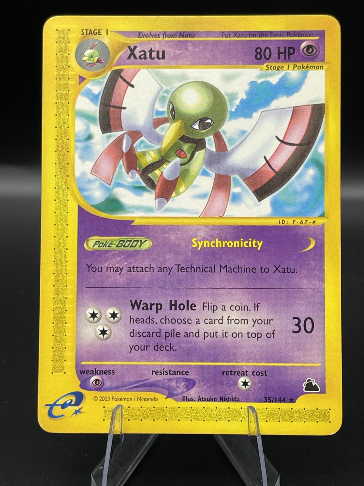 (NM) Xatu 35/144 Rare Skyridge Pokemon TCG Card 327a-108