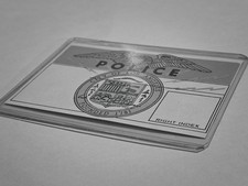 Dragnet - Original 1951-59 Series -Prop Los Angeles ID Card - Jack Webb - Friday