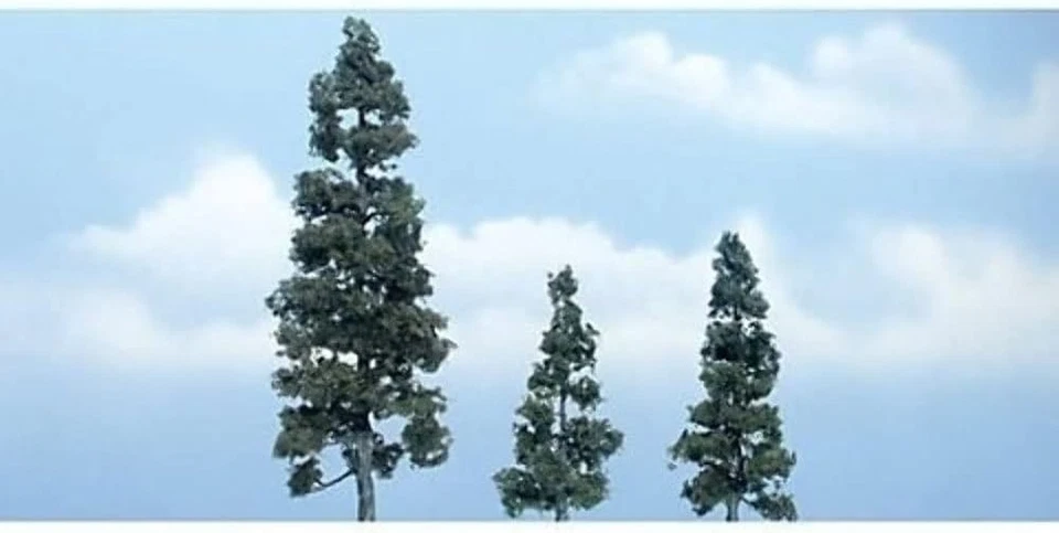 Woodland Scenics Premium Juniper Tree, 5.25"/3"/2.5" (3) - Image 2 of 2