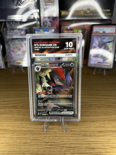 Pokémon TCG N’s Zoroark 185/159 Special Illustraion Rare - ACE 10