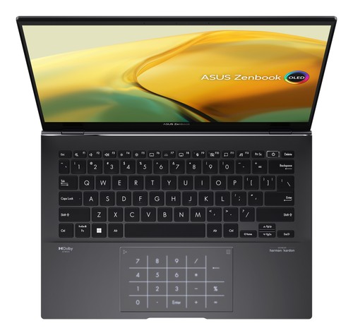 ASUS Zenbook 14 OLED UM3402YA AMD Ryzen 7-5825U 14" 2.8K 16GB 512GB - Picture 8 of 10