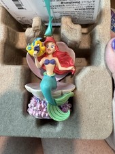 Disney Sketchbook ARIEL  FLOUNDER The Little Mermaid Christmas Ornament