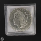 1881-S $1 Morgan Silver Dollar BU Toned Reverse -E388