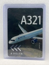 Delta Airlines Pilot Trading Cards - 2025 - Card #65 - A321