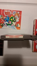 Vintage 1988 Bubble Bobble Game for Nintendo NES w/Box and Manual Complete 