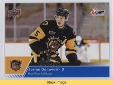 2022-23 Upper Deck CHL Blue Jorian Donovan #290 READ 11q6