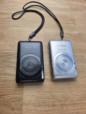 Canon IXUS 130 Digicam Digital Kompaktkamera Schwarz Silber Defekt