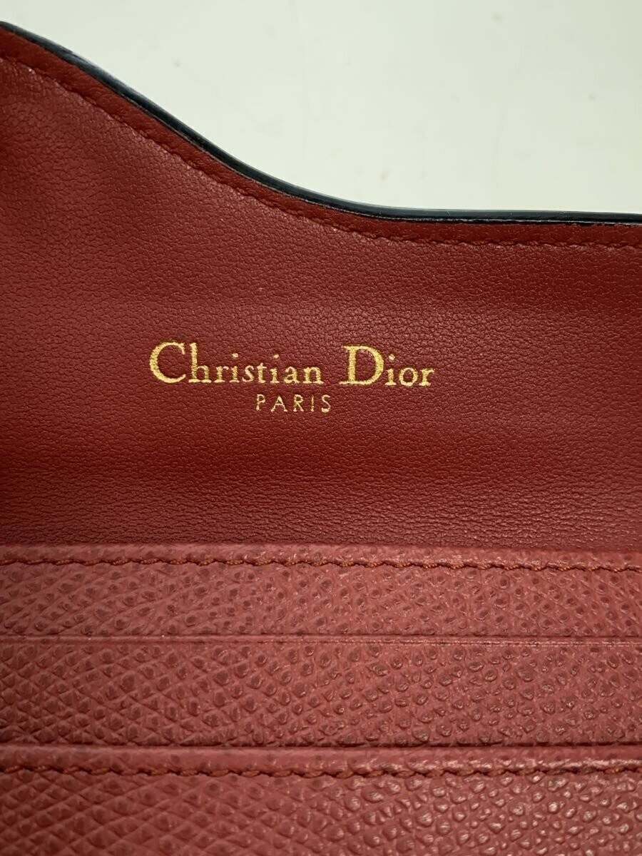 Christian Dior Christian Dior Card Case Leather PNK Plain Women's 43-MA-0139 Pin thumbnail 3