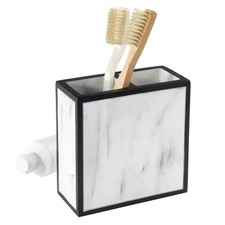 - Toothbrush Holder, Bathroom Countertop Accessories, Modern Home Decor Jasp...