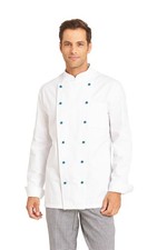 Leiber Kochjacke wei&szlig; Baumwolle langarm Gastronomomie K&uuml;che