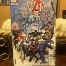 New Avengers #33 KEY Variant Cover Hickman Deodato Jr Cheung 1st Incursion 2015