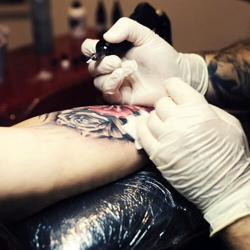 Tattoo Kit, Rotary Tattoo Pen Kit Tattoo Inks with Foot Pedal Tattoo Gun for Art - Picture 5 of 29