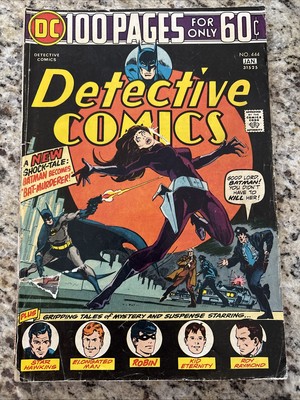 Detective Comics #444 100 Pages Len Wein & Jim Aparo 1975 Bronze Age DC Comics