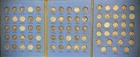 1916-1945 Mercury Silver Dime Starter Set In Vintage Whitman Album 44 Coins