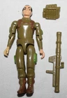 1982 G.I. JOE ZAP v.1 w/ Accessories - Straight Arms (Broken Thumb)