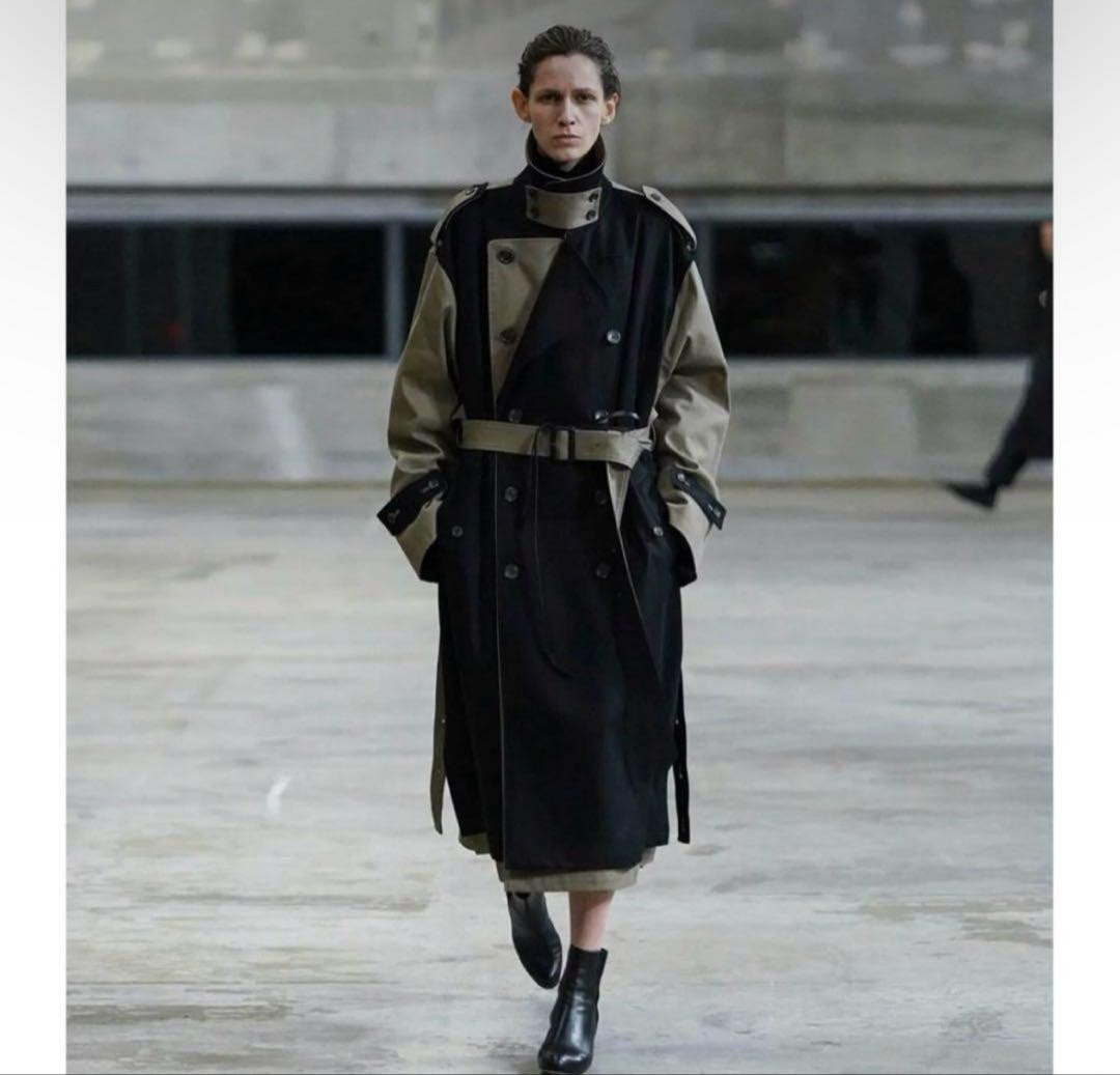 Stein 22Aw Double Lapelled Trench Coat S | eBay Stein 22Aw Double Lapelled Trench Coat S | eBay