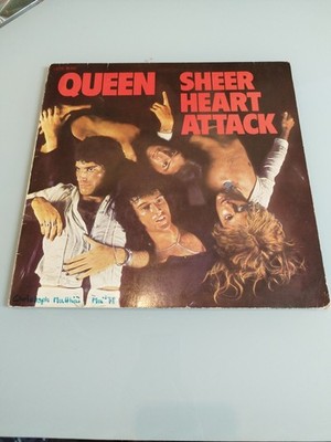 LP   QUEEN   Sheer Heart Attack  german 1st press    EMI   1974  