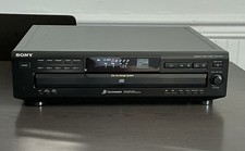 VTG-1998 Sony CDP-CE315 5-disc CD changer DSP Processor,No remote control TESTED