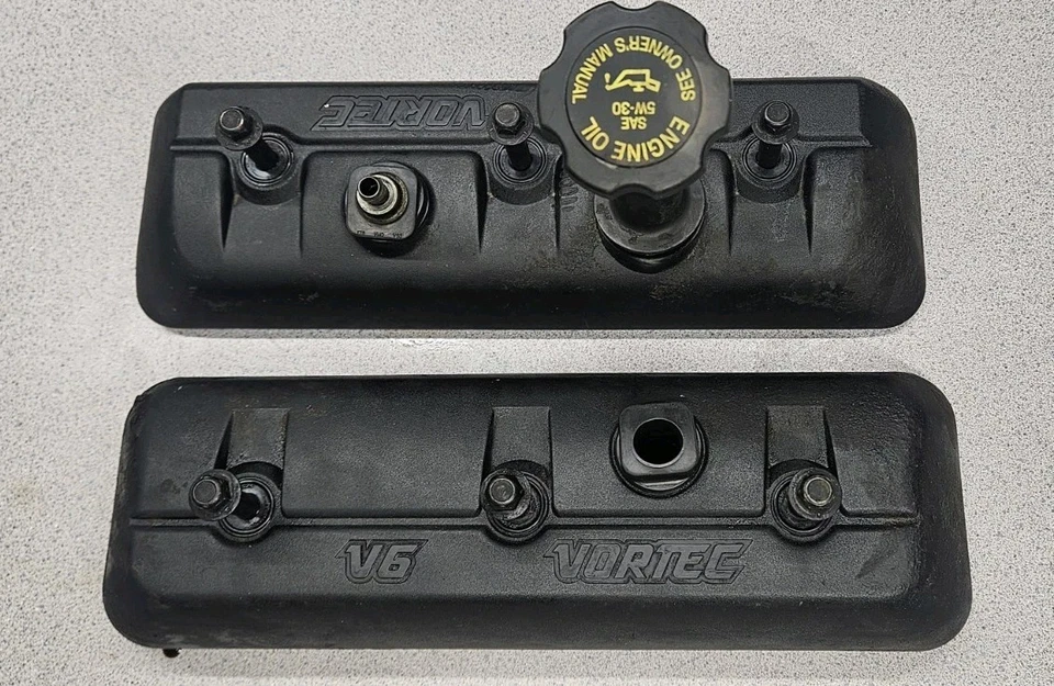 OEM CHEVROLET S10 GMC SONOMA 4.3 КРЫШКИ КЛАПАНОВ С ПРОКЛАДКАМИ - Изображение 2 из 4
