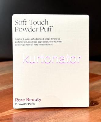 Rare Beauty Soft Touch Powder Puff 2-Pack NEW