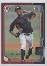 2015 Bowman Prospects Black-Red Jarlin Garcia #BP148 k0w