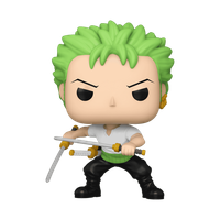 Funko Pop! Animation: One Piece - Roronoa Zoro Zwei Schwert Stil #1775