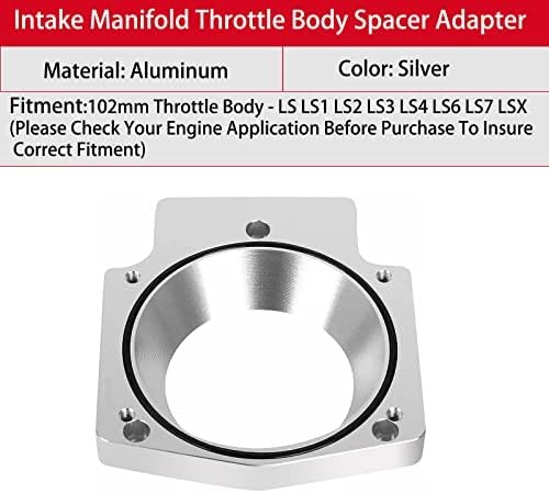 Aluminum Throttle Body Spacer Adapter Plate Kit