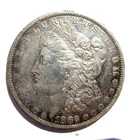 1882-0 MORGAN $1 SILVER DOLLAR COIN NEW ORLEANS MINT VAM NICE O/S BROKEN #2