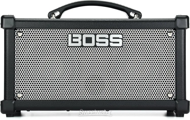 Комбинированный усилитель для электрогитары Boss Dual Cube LX на батарейках 10 Вт Черный 45390₽