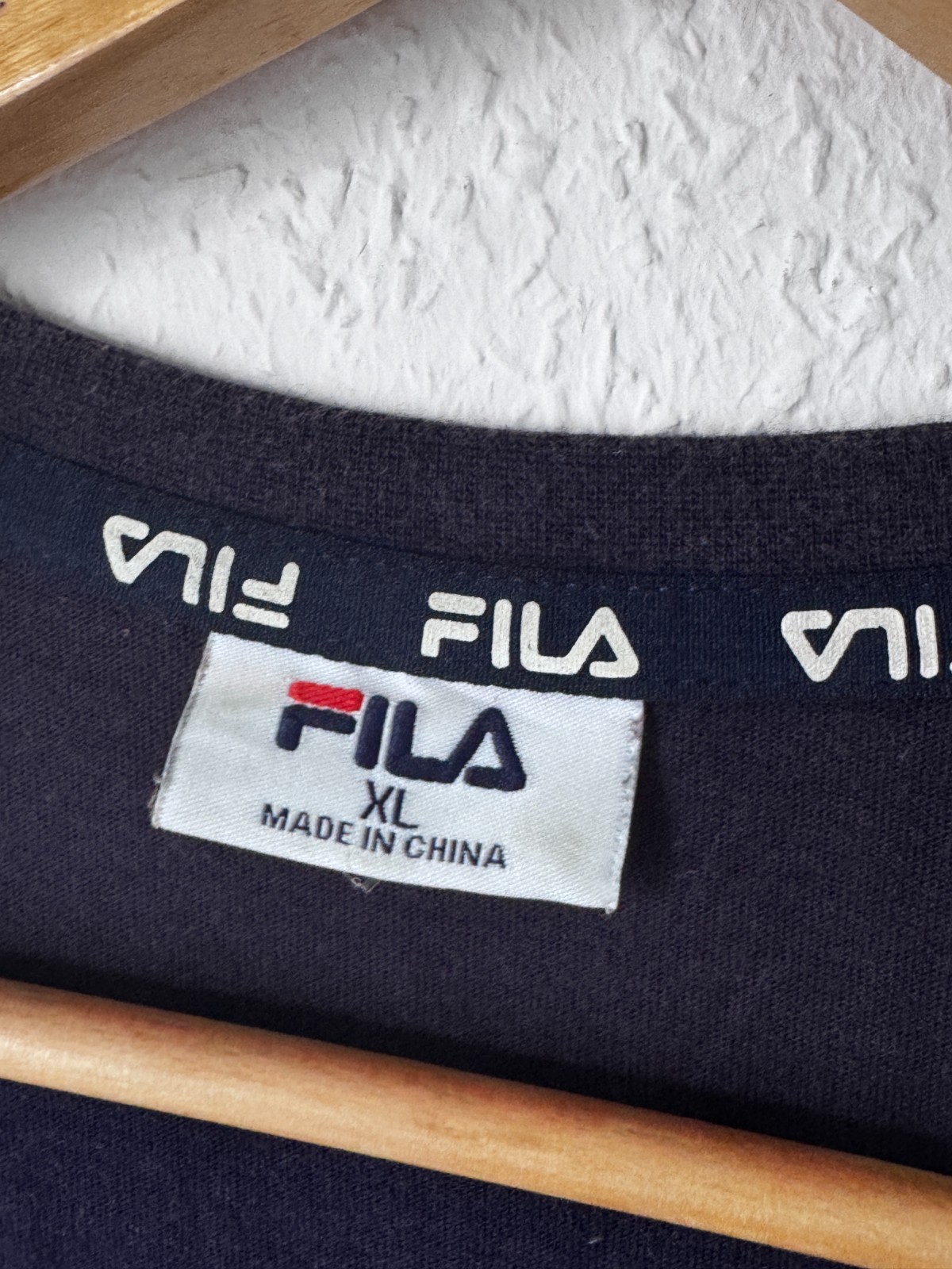 FILA Men’s Classic Pocket T-Shirt - Navy Blue image 6