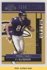 2001 Playoff Contenders Rookie Ticket Sample Todd Heap #179 READ 0q3