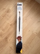 MARY POPPINS UMBRELLA GENUINE DISNEY ADULT SIZE  BOXED WITH CERTIFICATE