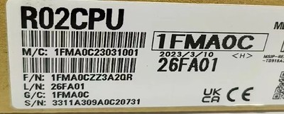 R02CPU NEW MITSUBISHI R02CPU PLC MODULE