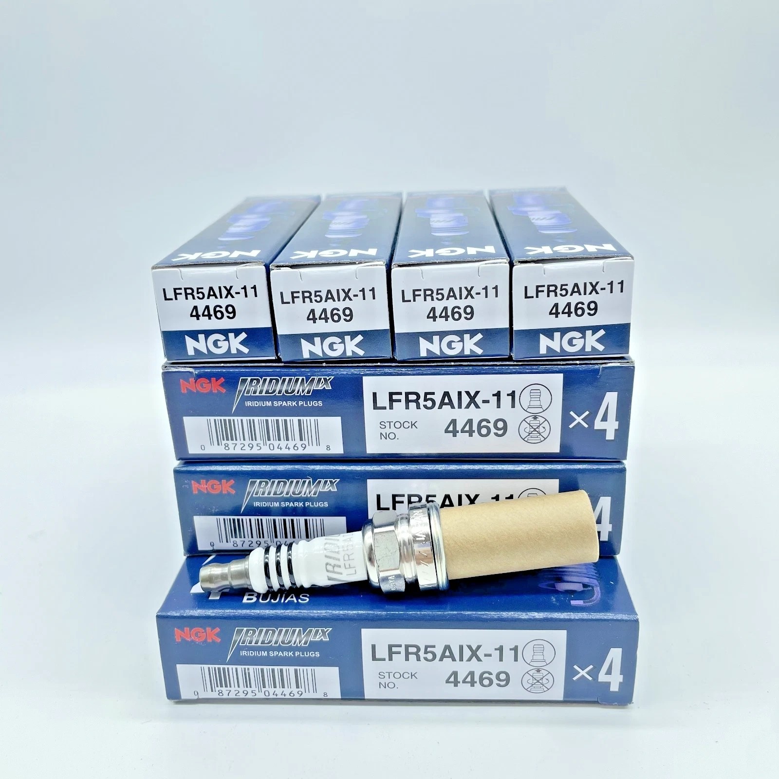 NGK LFR5AIX-11 #4469 Set of 16 Iridium Spark Plugs 2009 5.7L 6.4L Hemi Dodge