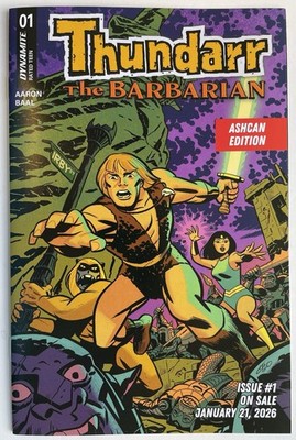 Thundarr The Barbarian #1 (2026) Ashcan Edition Dynamite Entertainment