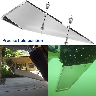 27031 Skeg Guard Skeg Protector Kit Marine-Grade Stainless - View #6