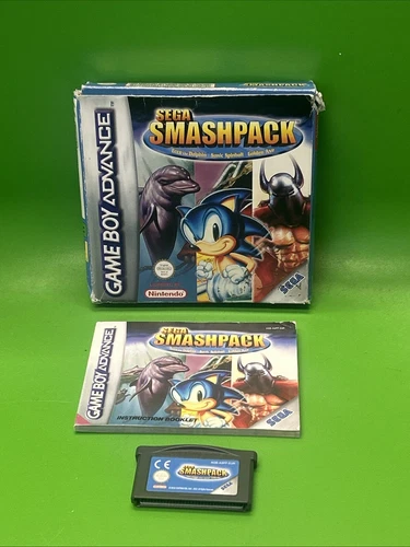 GAMEBOY ADVANCE SEGA SMASH PACK Tested + Warranty CHEAPEST ON EBAY Rare PAL GBA
