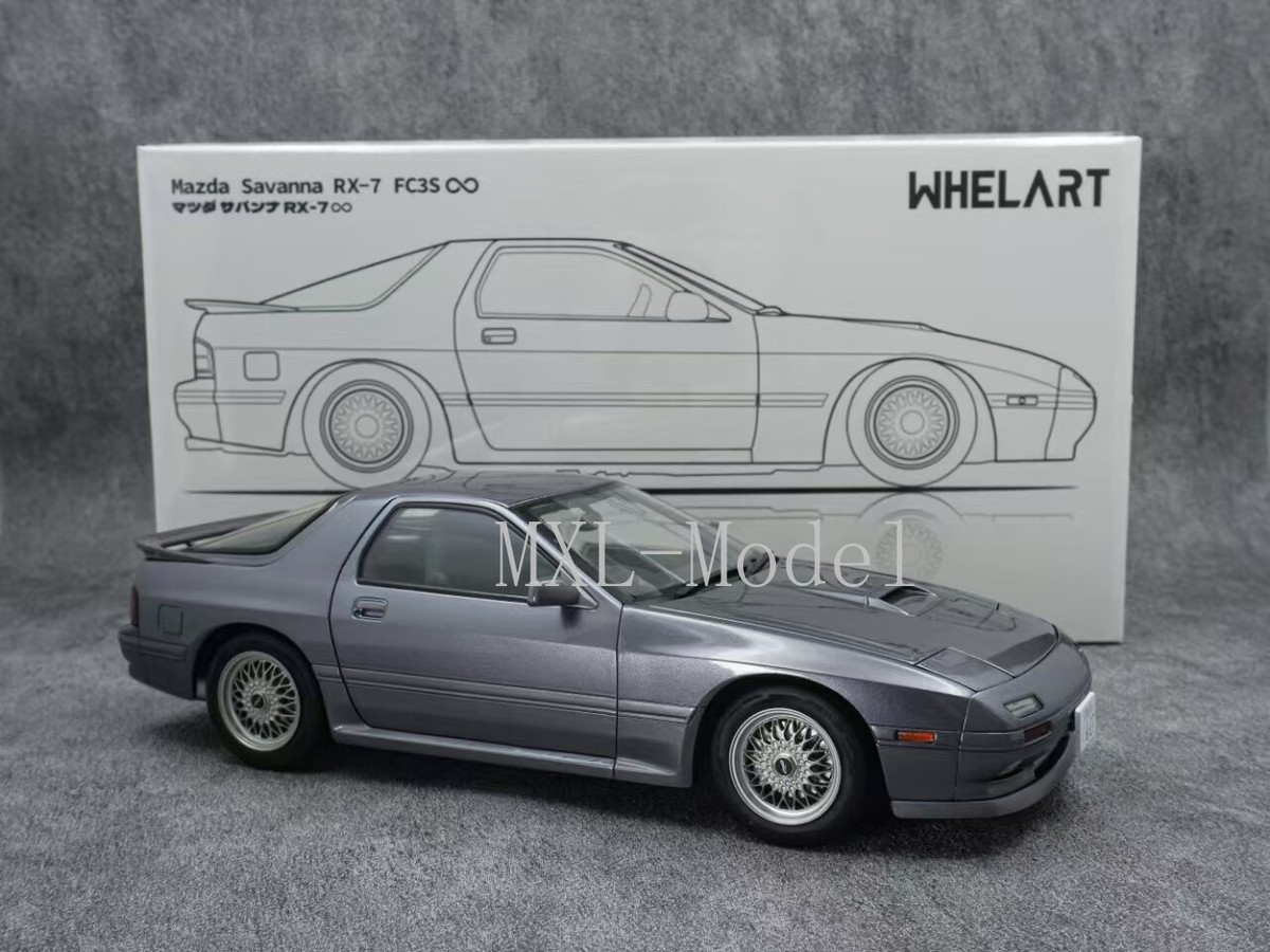 WHELARTダイキャスト 1:18スケール マツダ RX7 FC3S モデル 1:18 Scale WHELART Mazda RX-7 RX7 FC3S Metal Diecast Car