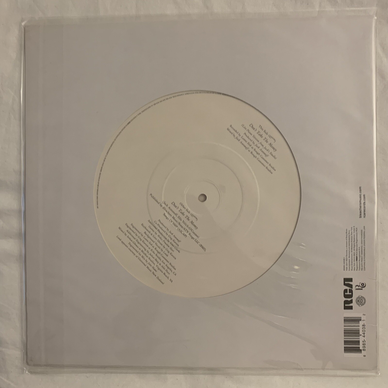 bleachers signed jack antonoff don't take the money lp vinyl rare color Actutun