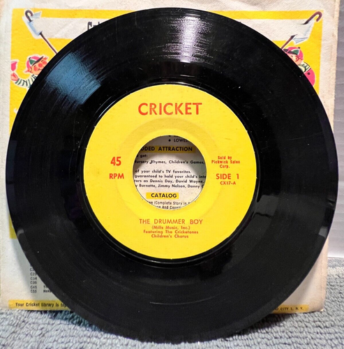 B99 The Drummer Boy/ The Twelve Days Of Christmas, 1961 Cricket CX-17 - Children - Picture 3 of 4