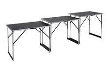 Meister Multifunktionstisch 3 teilig Tapeziertisch Flohmarkttisch Beistelltisch