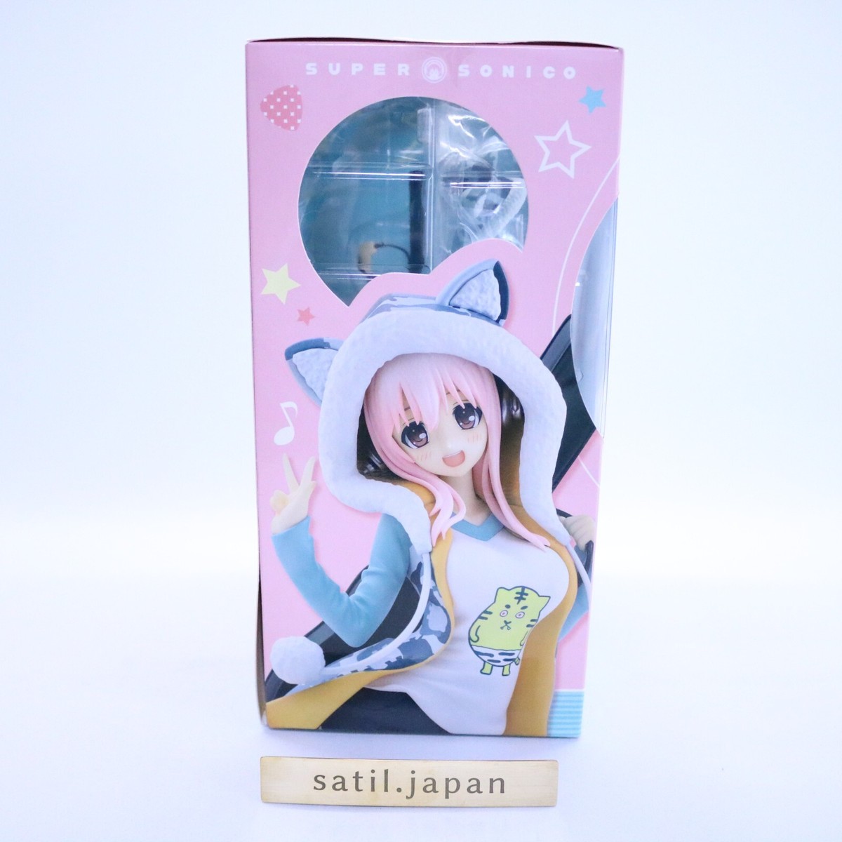 Super Sonico Tiger Hoodie 1/8 PVC Figure Gift Good Smile Company
